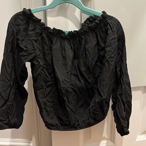 BRANDY MELVILLE off the shoulder long sleeve